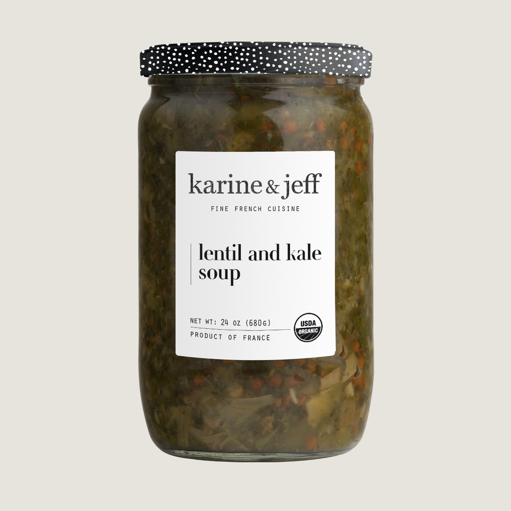 Lentil and kale soup