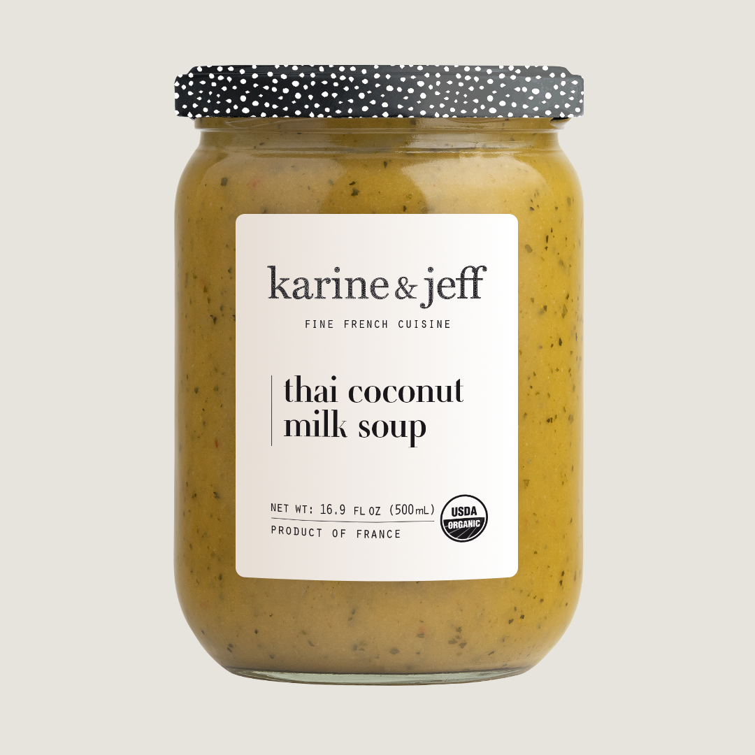 Thai coconut milk soup