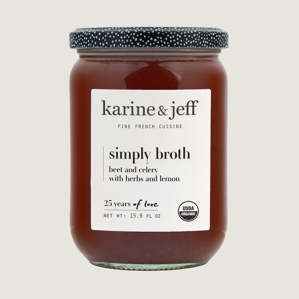 Simply Broth - beet & celery with herbs and lemon