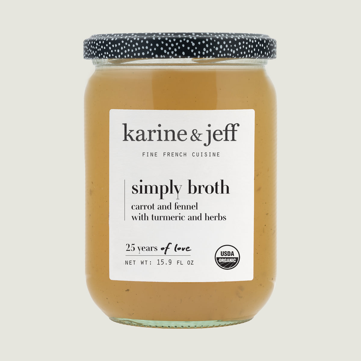 Simply Broth - carrot & fennel with turmeric and herbs