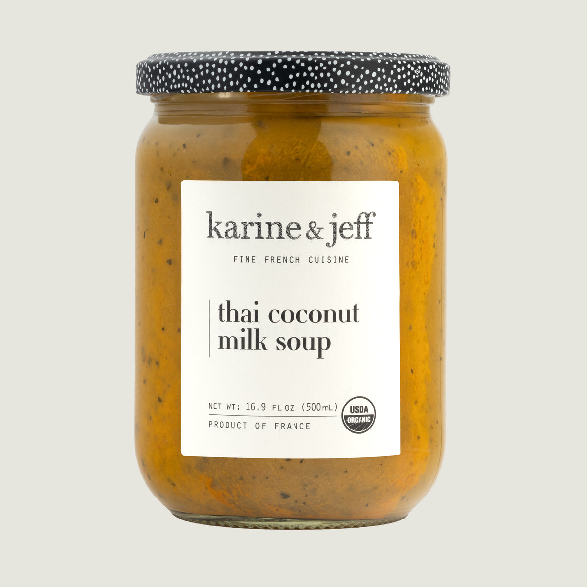 Thai coconut milk soup